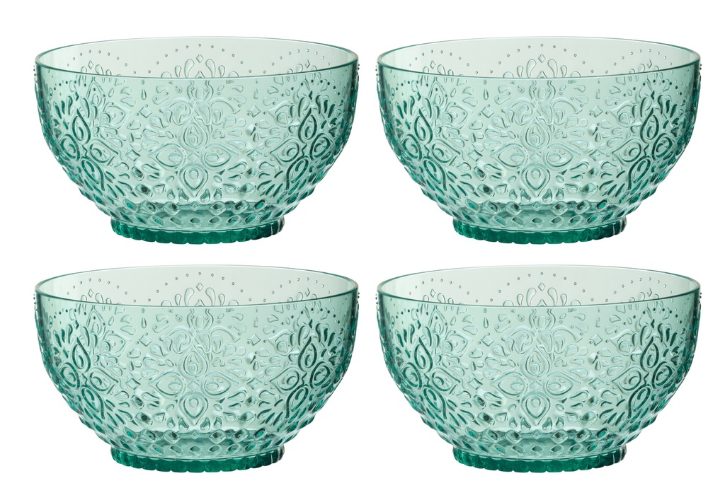 [54251] Box Of 4 Bowl Plastic