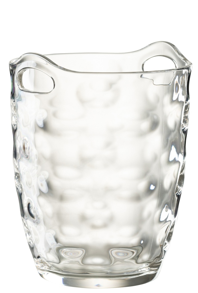 [43957] Ice Bucket Leonard Plastic Transparent