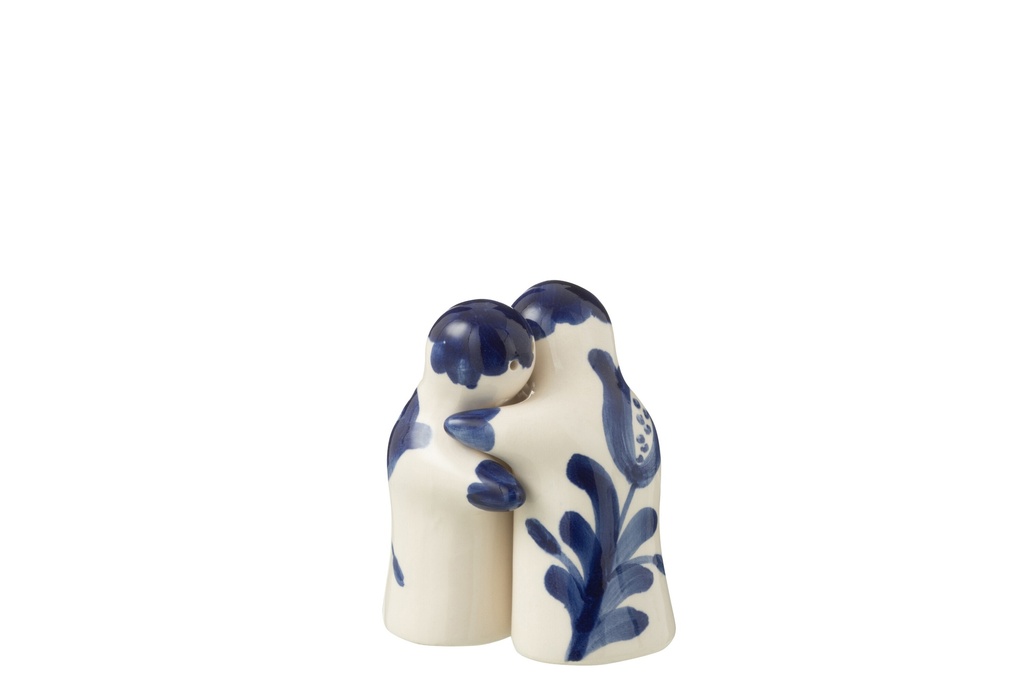 Salt&Pepper Granada Céramique Blanc/Bleu Cobalto