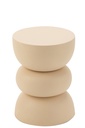 Table d'appoint Lise Fer Beige