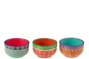 Coffret de 3 bols Mumbai