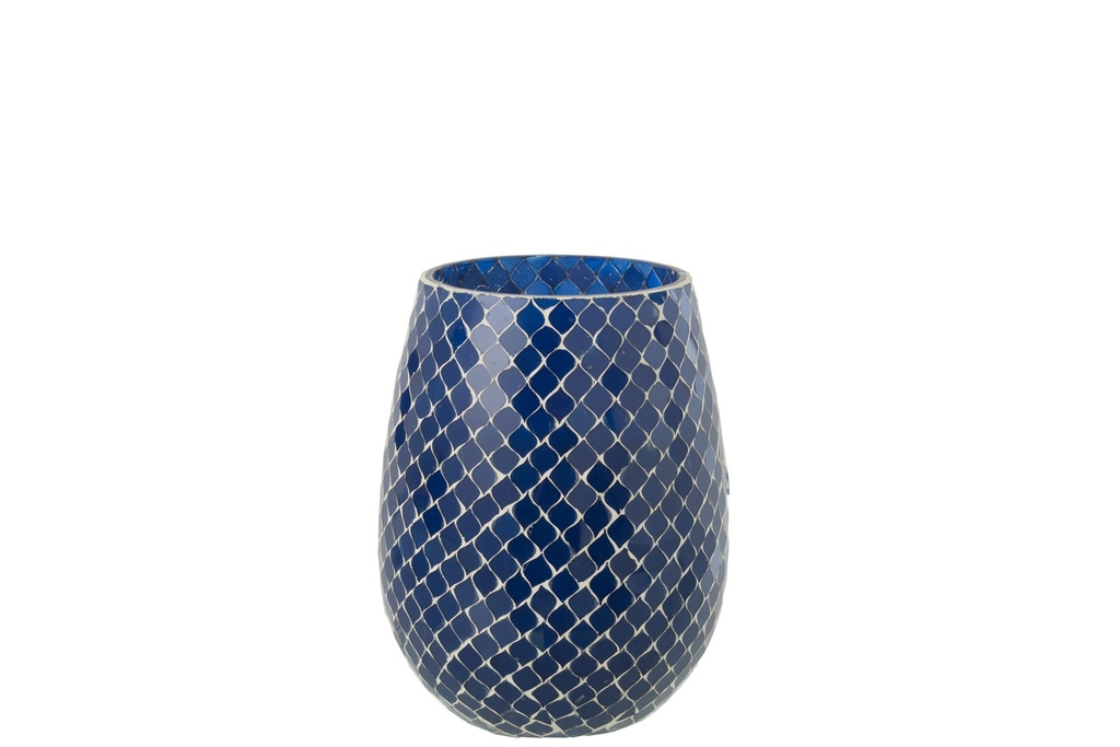 Bougie Parfumée Mia Mosaïque Bleue
