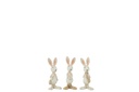 Assortiment de mélanges de résine habillés de lapin