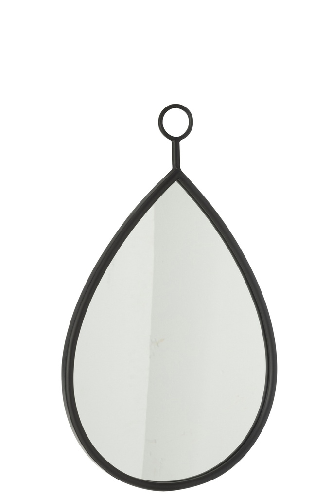 [50883] Hanging Mirror Drop Mirror/MDF Black