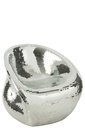 Chair Mirror Resin Silver