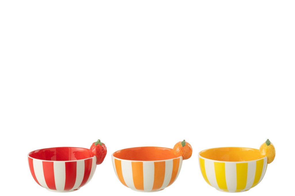 Bowl Fruit Dolomite Mix Assortment