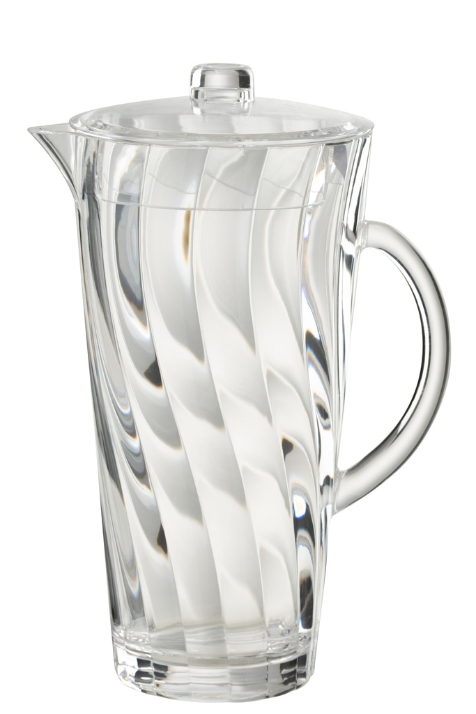 Pichet Wave Plastique Transparent