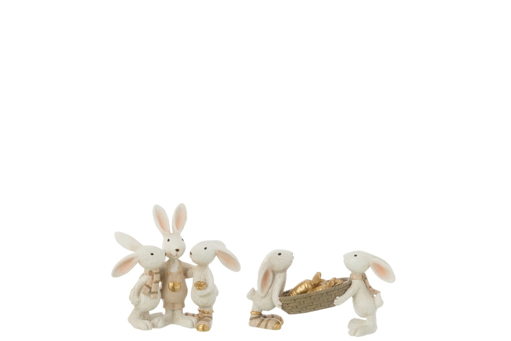 Rabbit Carrots + Hug Resin