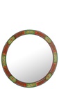 Miroir rond avec cadre en MDF Mumbai