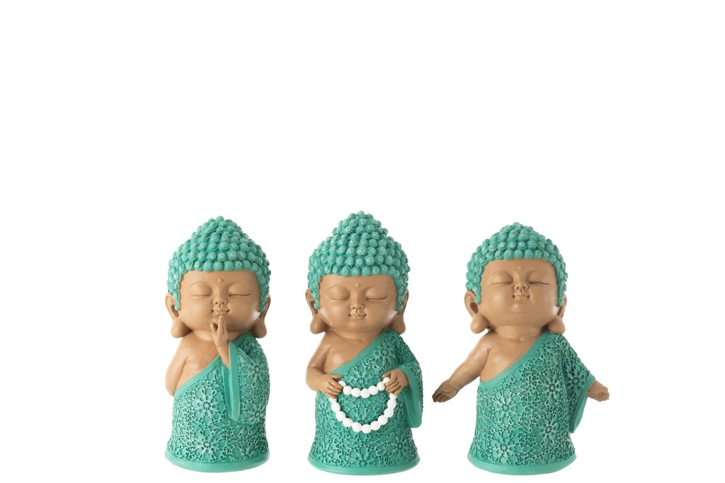 Assortiment de résines azur Monk Chain