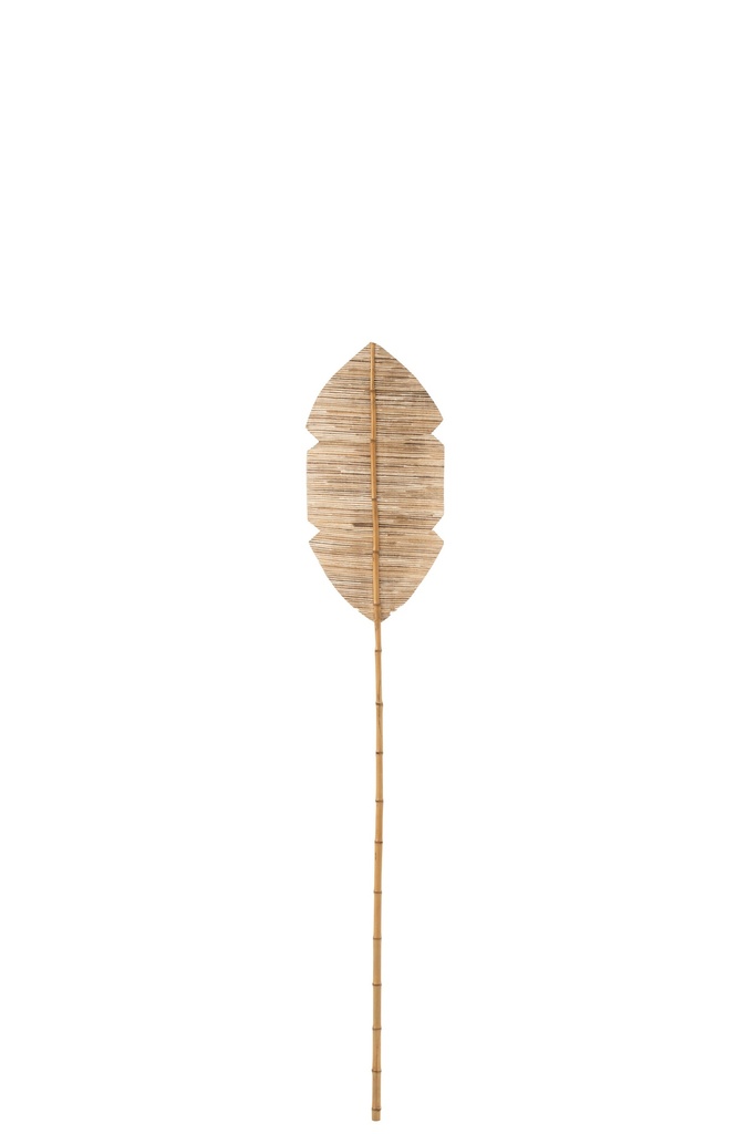 Feuilles de bambou/bananes décoratives naturelles