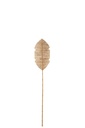 Feuilles de bambou/bananes décoratives naturelles