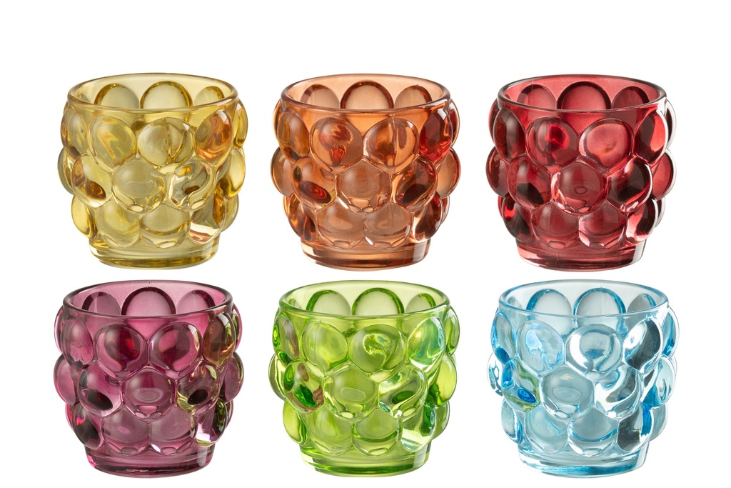 Photophore en verre Lopa Mix