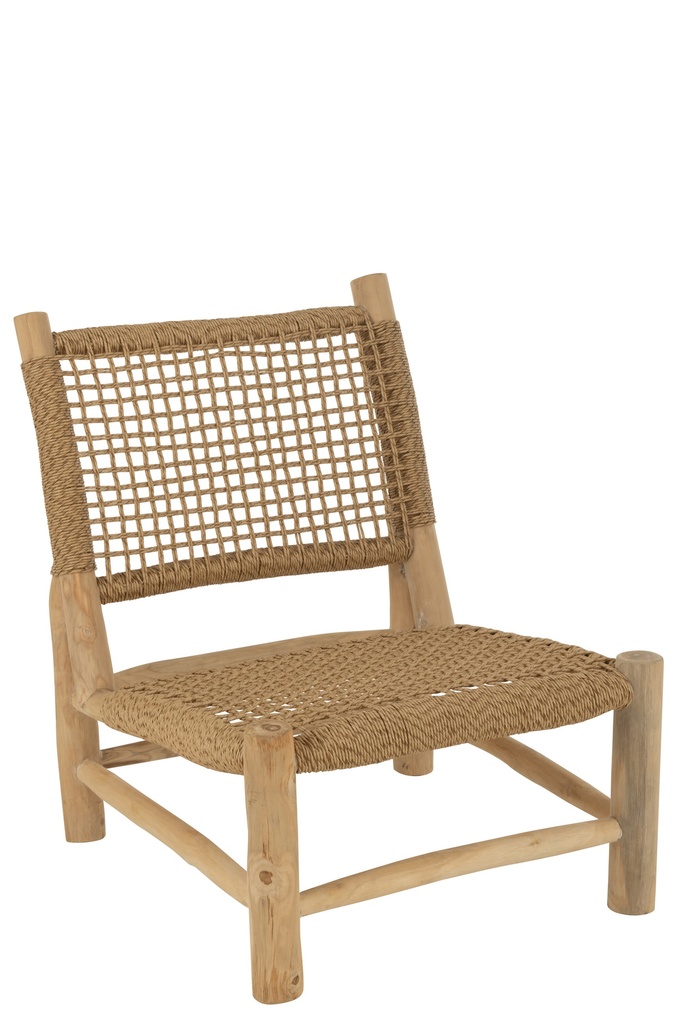 Canapé Vita Teck/Plastique Naturel