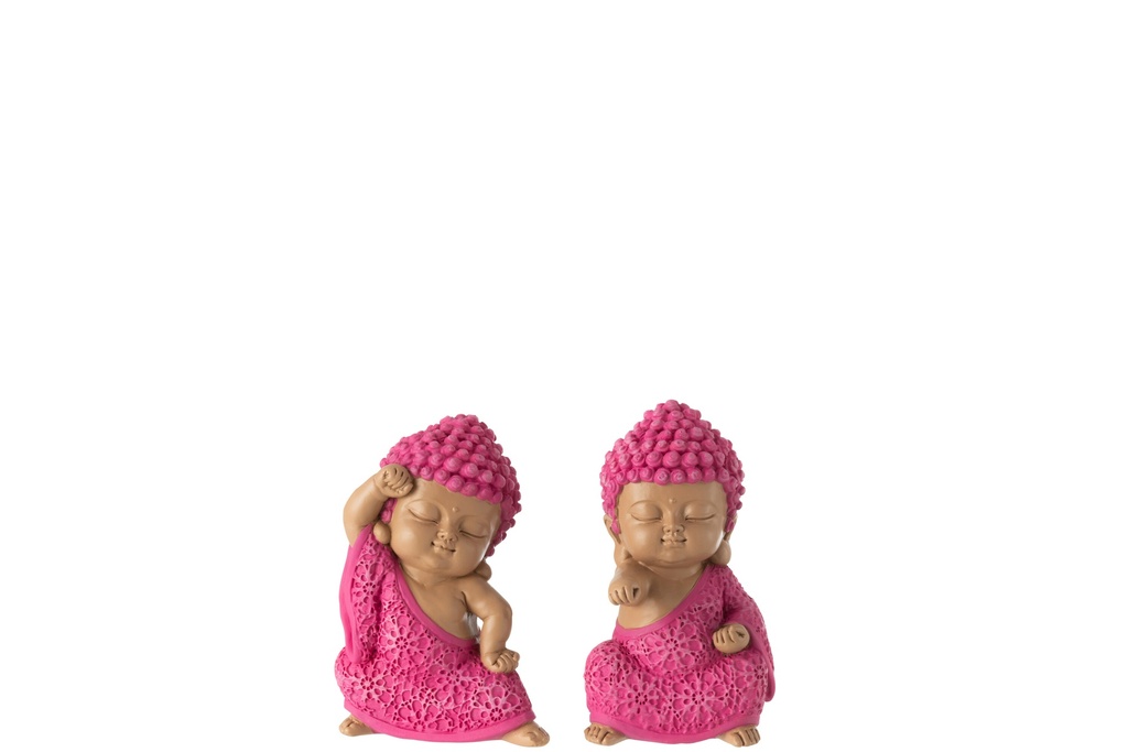 Monk Fight Resin Pink Assortment