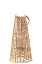 Lanterne Anais en rotin naturel grande taille