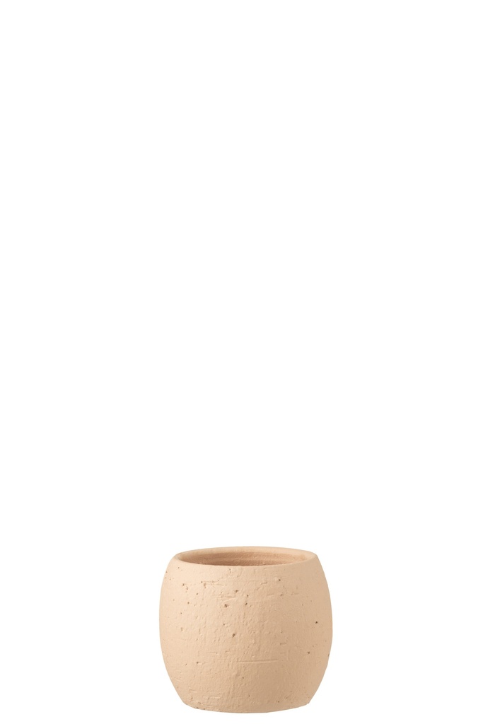 Pot de fleurs Enya Céramique Beige Petit