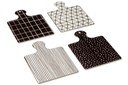 Cheese Service Windowbox Ceramics Black/White