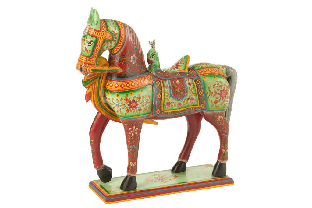 Cheval sur la base de Mumbai Mango