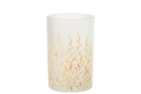 Hurricane Holder Sally Glass Orange/Transparent