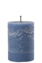 Bougie pilier d'extérieur Paraffine Bleu