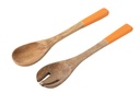 Lot de 2 couverts à salade Mangue