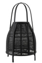Lanterne Capuche Bambou Noir Grand