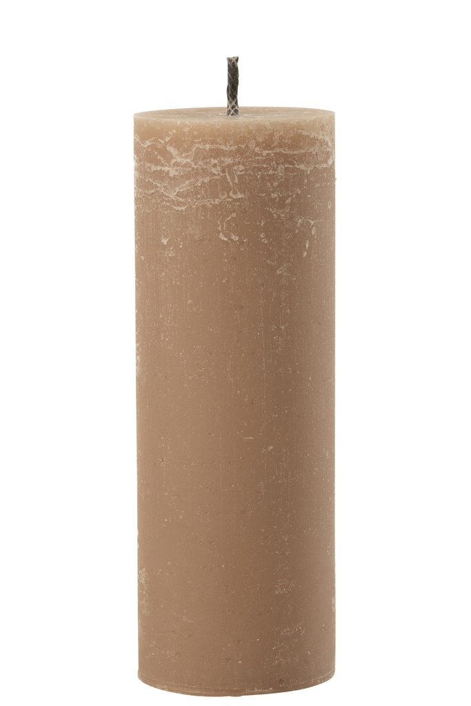 Bougie pilier d'extérieur Paraffine Taupe