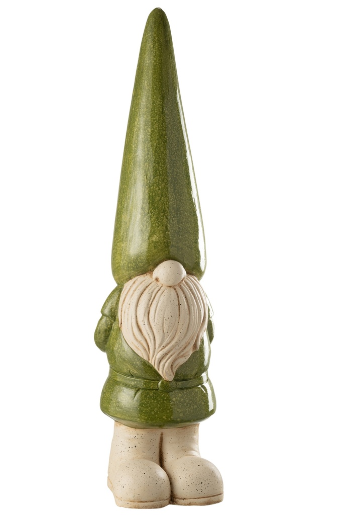 Nain de jardin extérieur Mgo vert grand
