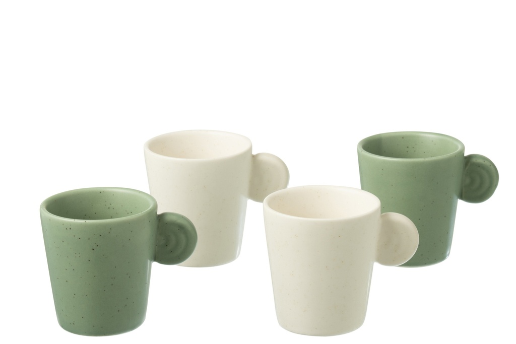 Coffret de 4 tasses à café