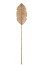 Feuilles de bambou/bananes décoratives naturelles