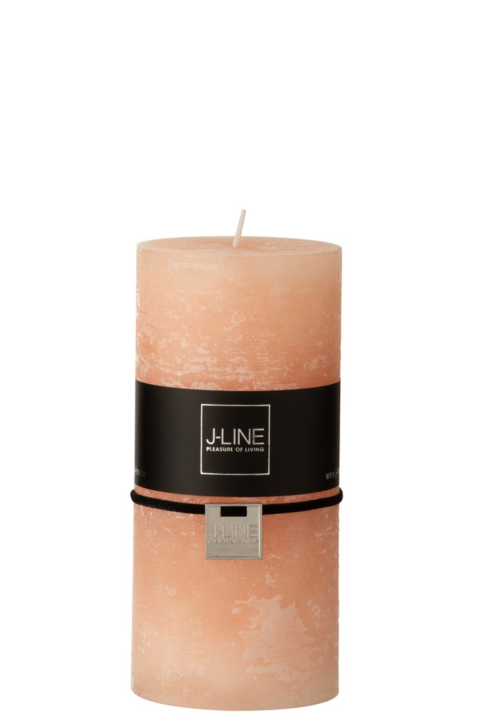 Bougie Cylindrique Pêche L 52H