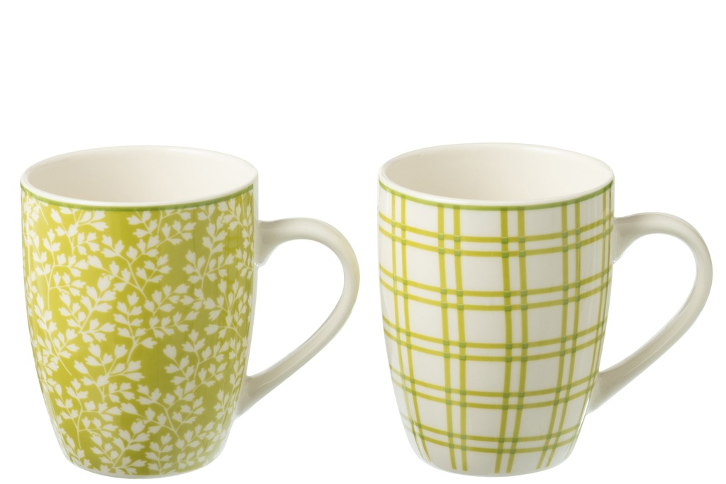 Box Of 2 Mug Ceramics