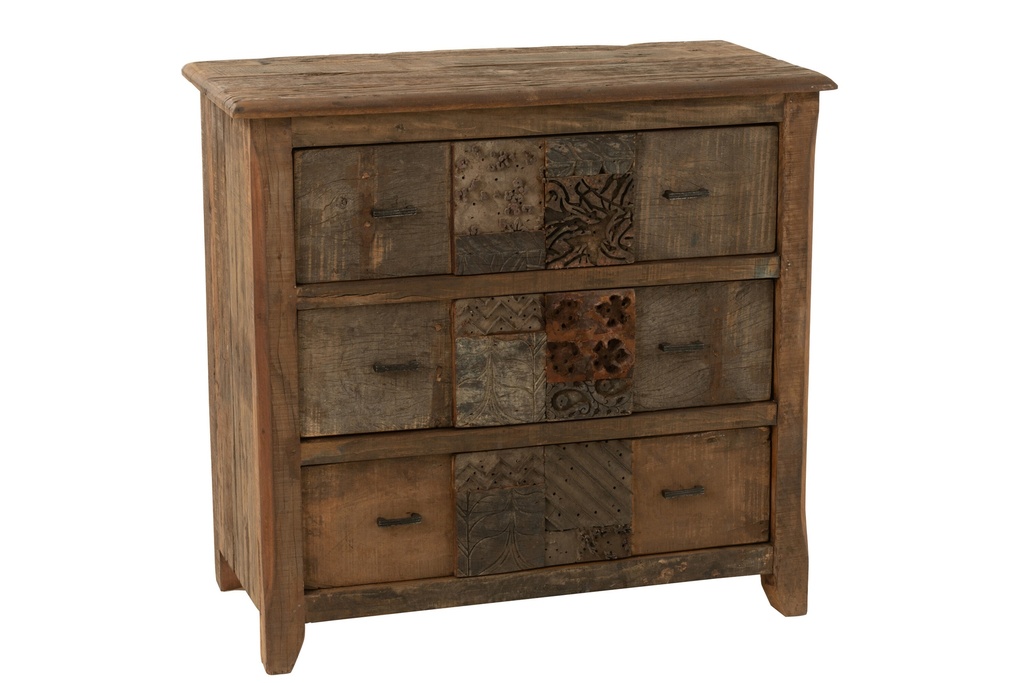 Armoire Vintage Bois Marron