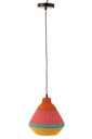 Hanging Lamp Stripes+Zigzag Top Seagrass