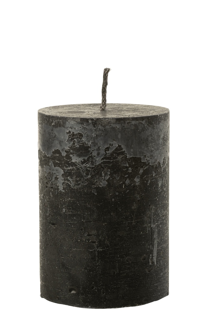 Bougie pilier d'extérieur Paraffine noire