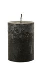Bougie pilier d'extérieur Paraffine noire