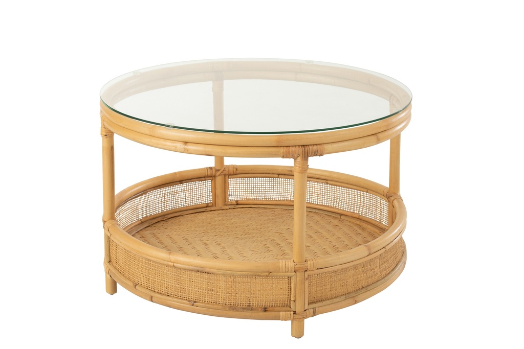 Table basse Jovelyne Rotin +
