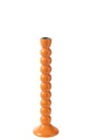 Candle Holder Mango Wood Orange