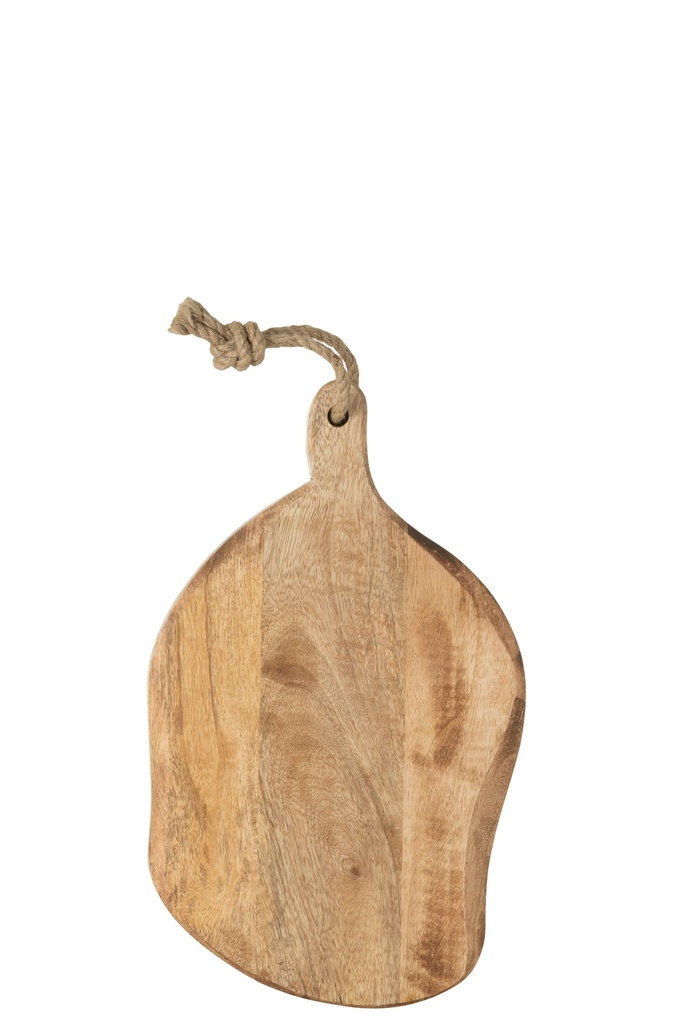 [32067] Cutting Board Oval Organic Wood