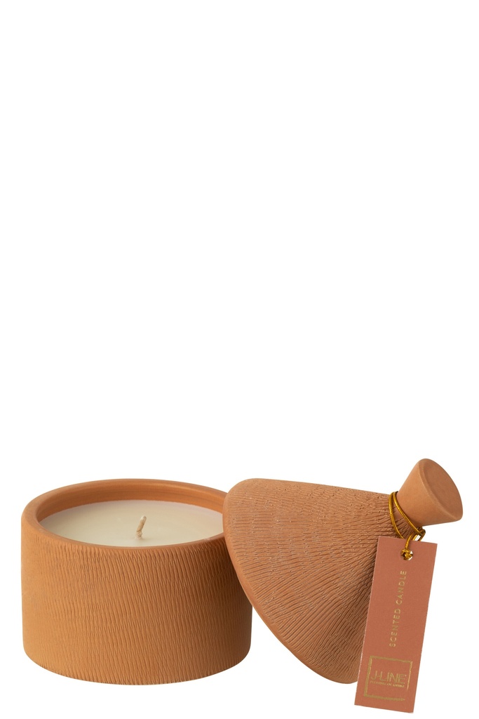 Candle Ceramic Jar Mimosa &