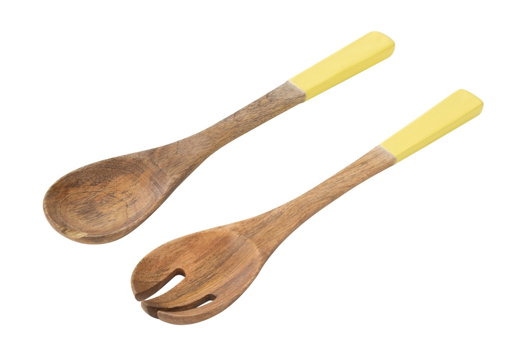 Lot de 2 couverts à salade Mangue