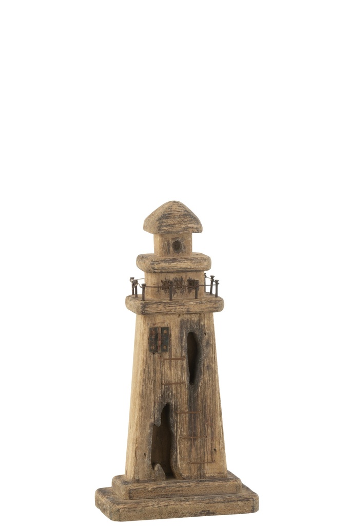 Bois de paulownia phare naturel foncé