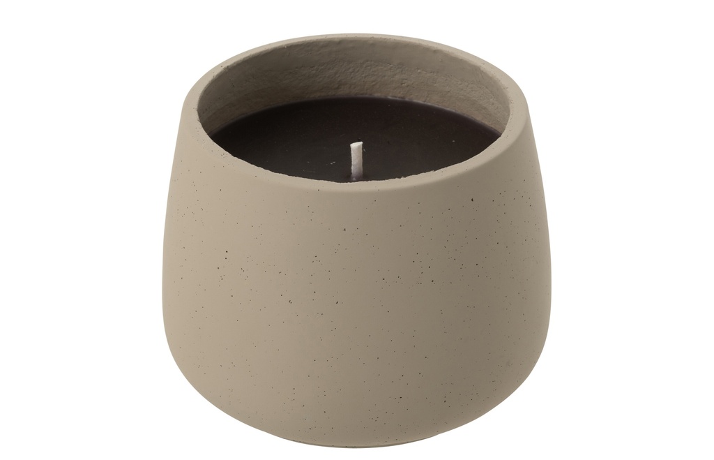 Bougie d'extérieur Cyra Cement Grey