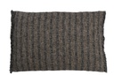 Coussin Ethnique Rectangle Coton Bleu/Beige