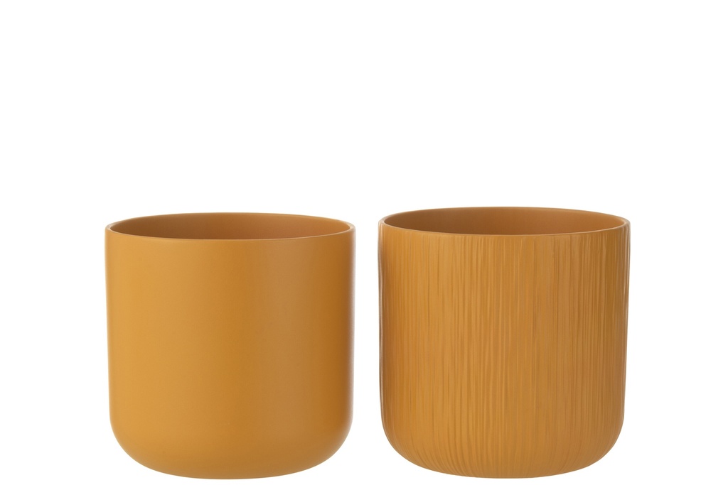 Pot de fleurs Gen Ceramic Ocre Extra
