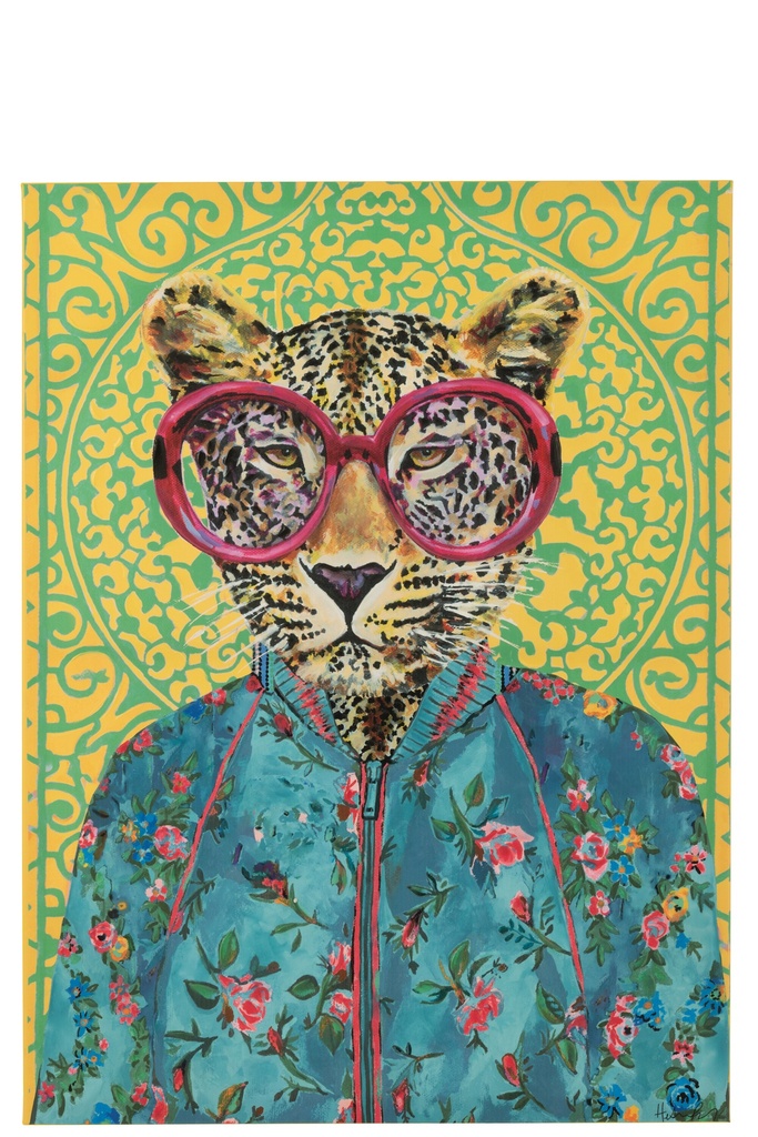 Wall Deco Tiger Popart Canvas