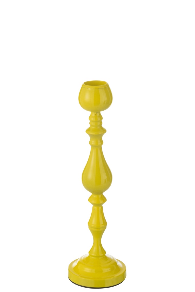 Bougeoir Monarchy Métal Jaune