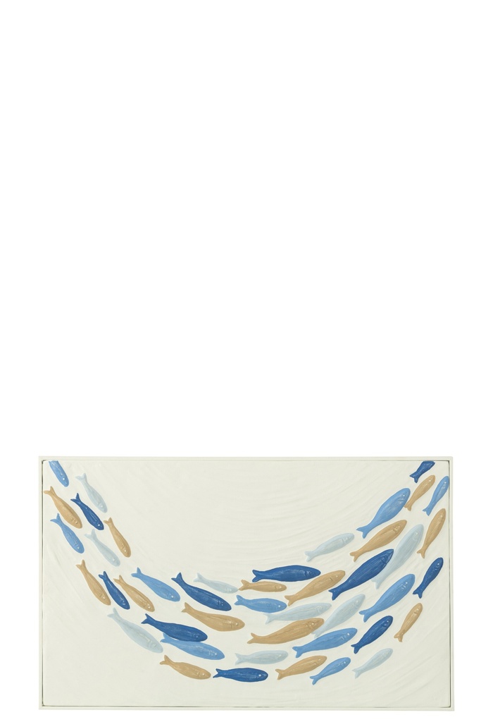 [52521] Wall Decoration School Fish Doli