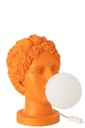 Table Lamp Lady Head Resin